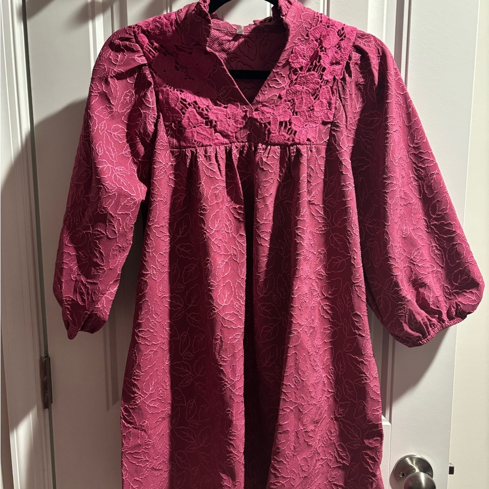 Elegant Pink Kids Dress